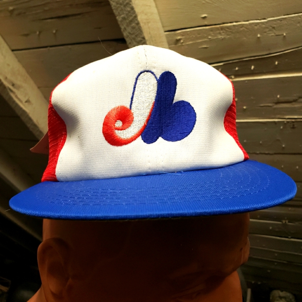 Vintage Montreal Expos Trucker hat